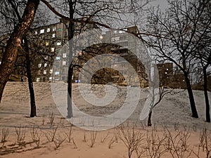 Fallen Snow, Kulakova Street Area
