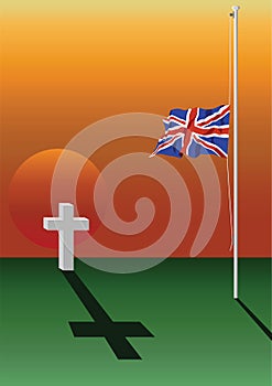 Fallen soldier grave