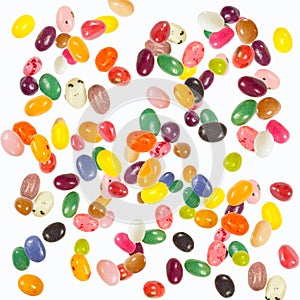 Falliing jellybeans photo