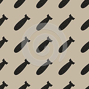 Falling bombs from the sky pattern