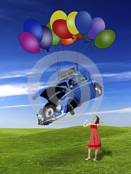 Falling form the sky