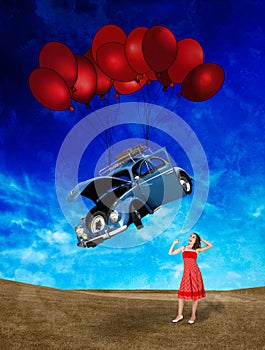 Falling form the sky