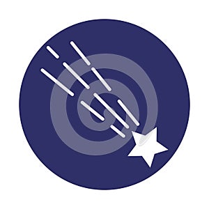 Falling glypy with color background vector icon which can easily modify or edit photo