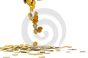 Falling gold coins img