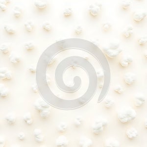 Falling marshmallows isolated on transparent background