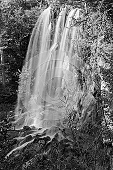 Falling Springs Waterfall, Covington, Virginia.