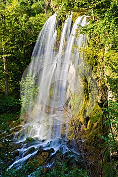 Falling Springs Waterfall, Covington, Virginia.