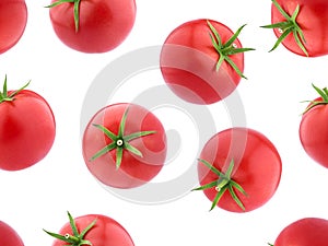 Falling tomatoes, Seamless Pattern wallpaper