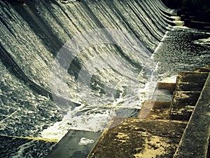 Falling water photo