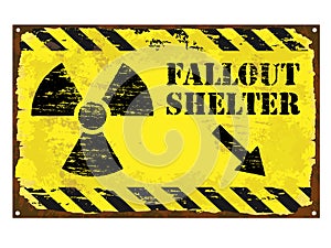 Fallout Shelter Radiation Sign