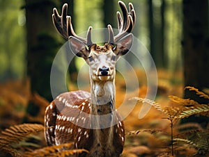 fallow deer head
