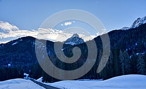 Evening on the Vallandro