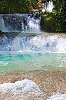 Falls on the island of Jamaica