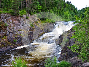 Falls Kivach, Kareliya, Russia