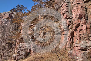 Falls Park is a major Tourist Attraction in Sioux Falls, South D