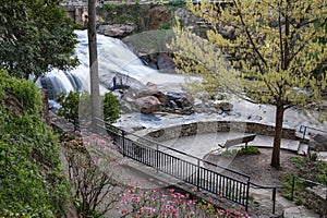 Falls Park on the Reedy River in Greenville SC