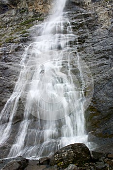 Falls on a precipice photo