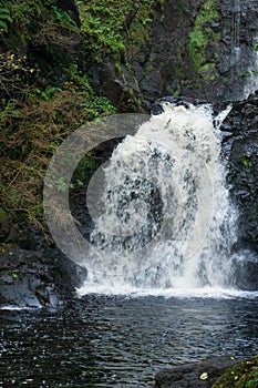 The falls of Rha on the Isle of Skye