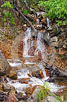 Falls on a slope of the Badzhalsky ridge