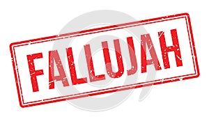 Fallujah rubber stamp