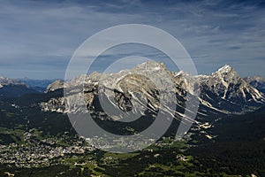 Faloria Mountain, Dolomites, Italy photo