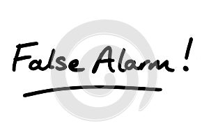 False Alarm