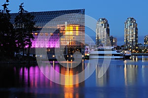 False creek night scene photo