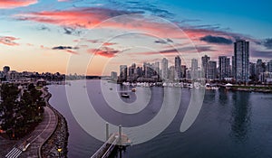 False Creek, Vancouver, British Columbia, Canada