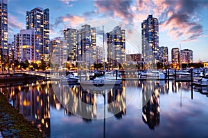 False Creek, Vancouver, British Columbia, Canada.