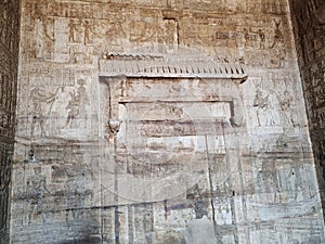 False door in the Temple of Hathor