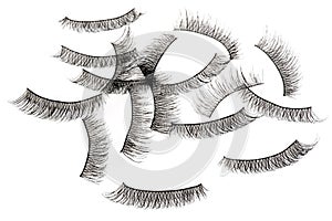 False eyelashes