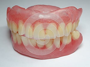 False teeth