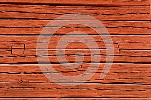 Falu Red Wooden Surface photo