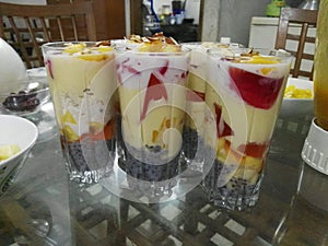 Faluda home made