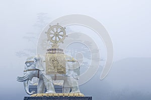 Falun in emei Mountain photo
