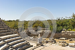 Ruins of City Salamis in Fama , Cyprus. photo