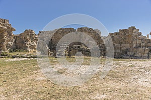 Ruins of City Salamis in Fama , Cyprus. photo