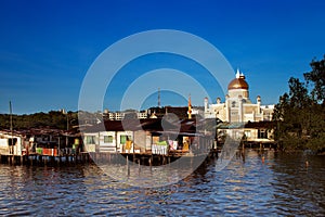 Famed water village of Brunei's capital city