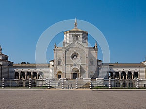 Famedio at Cimitero Monumentale (Monumental Cemetery) in Milan