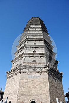 Famen Temple Pagoda in Xian