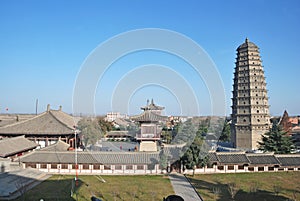 Famen Temple Pagoda in Xian