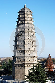 Famen Temple Pagoda in Xian