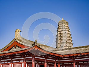 Famen Temple Pagodaï¼Œ Shaanxi Province, China