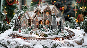 Families often participate in festive activities such as decorating gingerbread houses watching classic Christmas movies