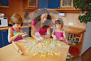 Family baking