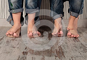 Family barefoot