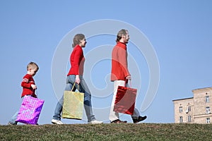 Famiglia il grande borse 