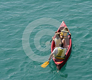 Family canoe