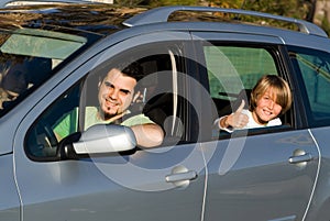 Family car hire or rental