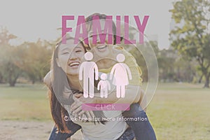 Family Care Genealogy Love Related Home Concept photo